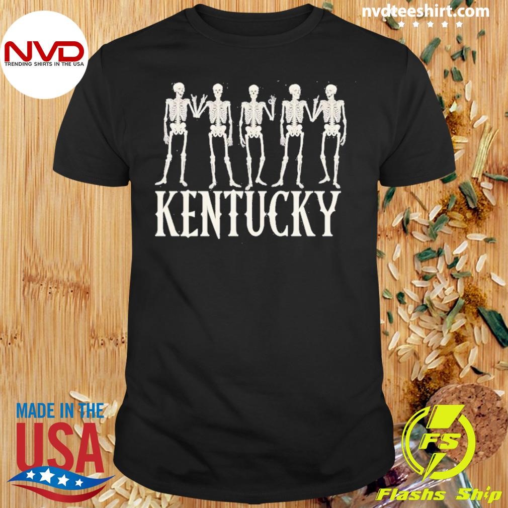 Kentucky Skeletons Halloween Shirt