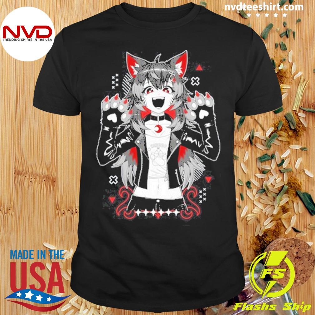 Kiba Nanobites Paws Up Shirt