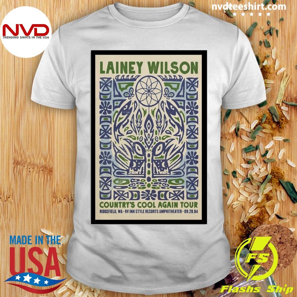 Lainey Wilson Sep 28, 2024 RV Inn Style Resorts Amphitheater, Ridgefield, WA Shirt