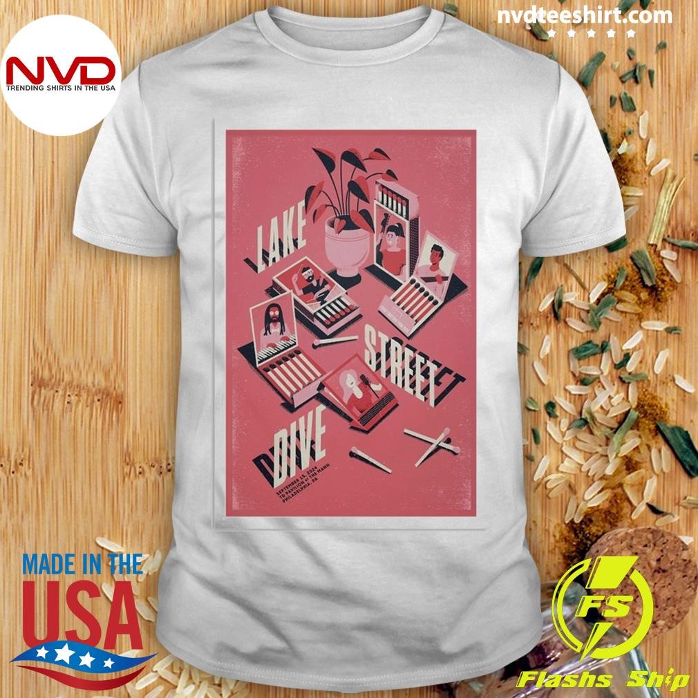 Lake Street Dive TD Pavilion at the Mann, Philadelphia, PA September 15, 2024 Shirt