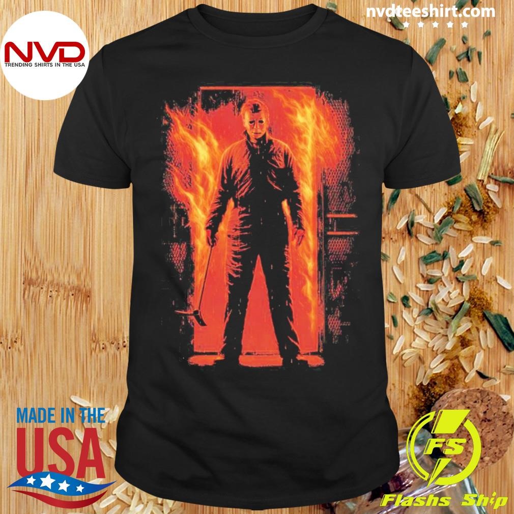 Let It Burn Michael Myers Halloween 2024 Shirt