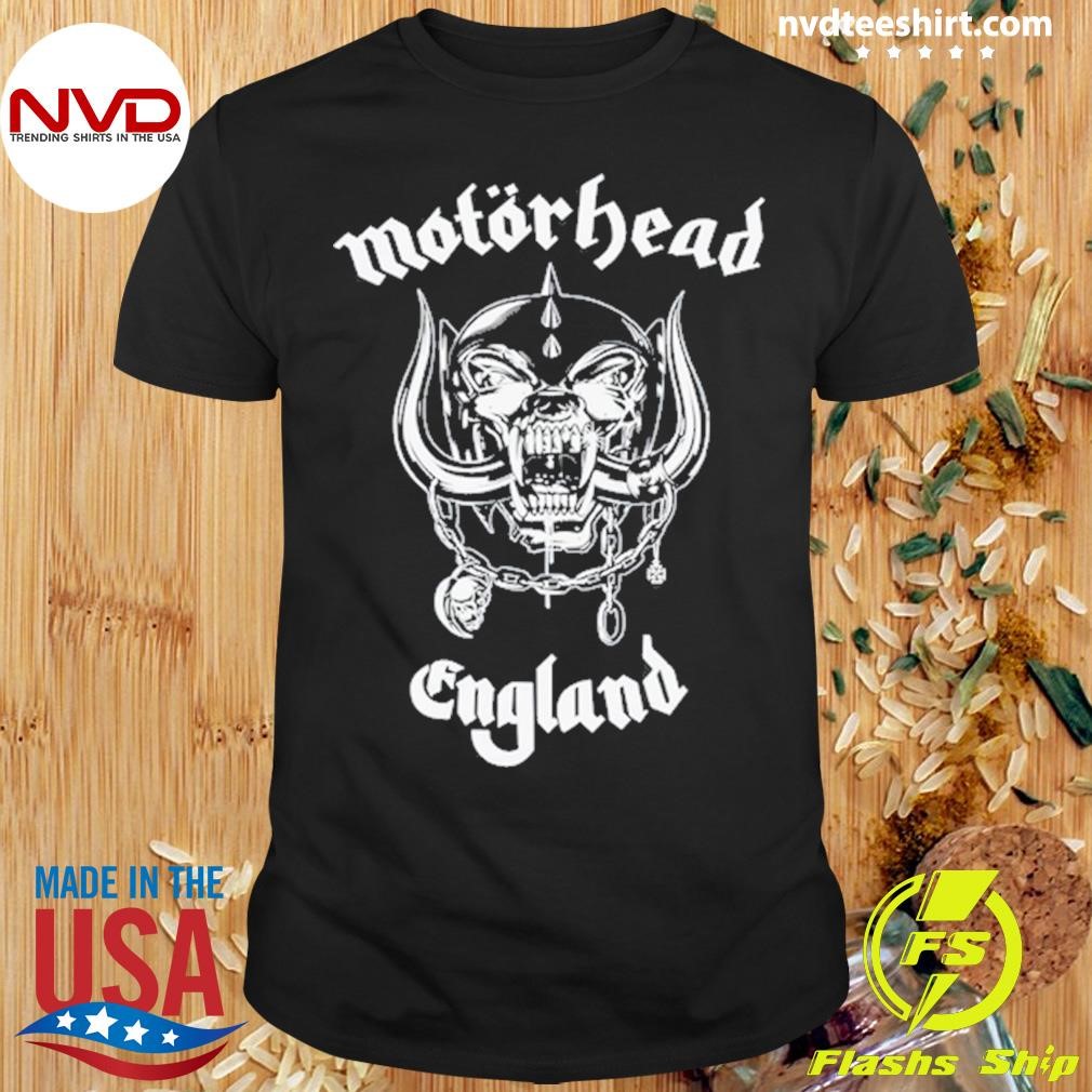 Limited Tee Motörhead England Shirt