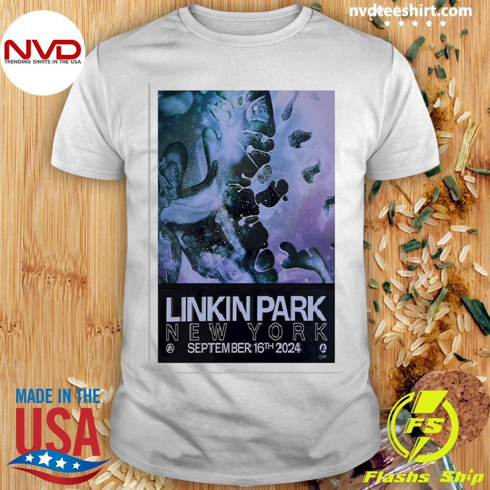 Linkin Park September 16th 2024 New York Concert Shirt