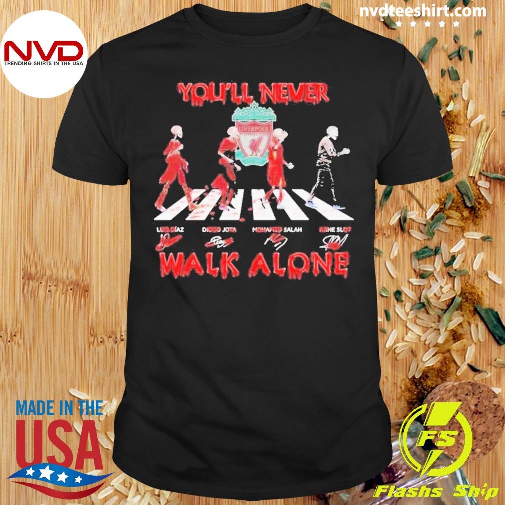 Liverpool Fc You’ll Never Walk Alone Horrified Shirt