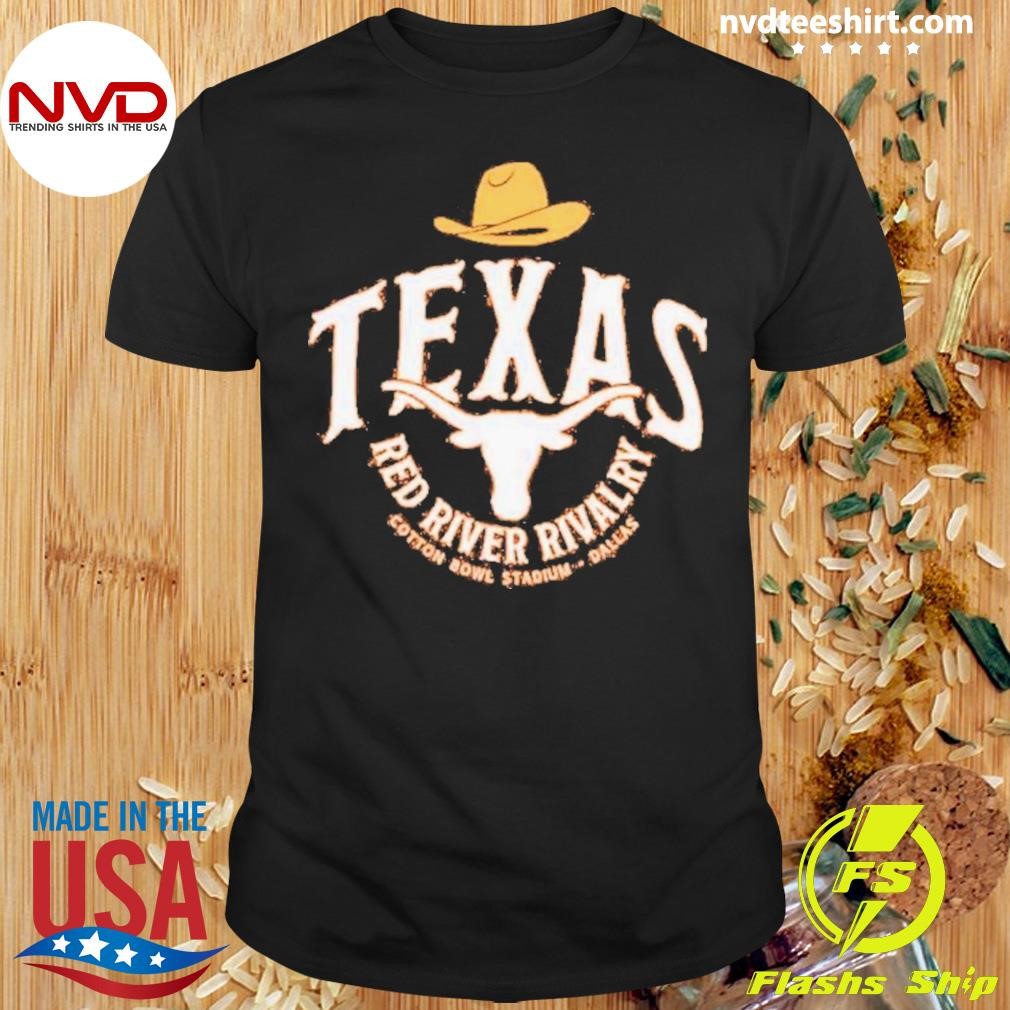 Longhorns Western Texas 2024 Red River Rivalry Shirt