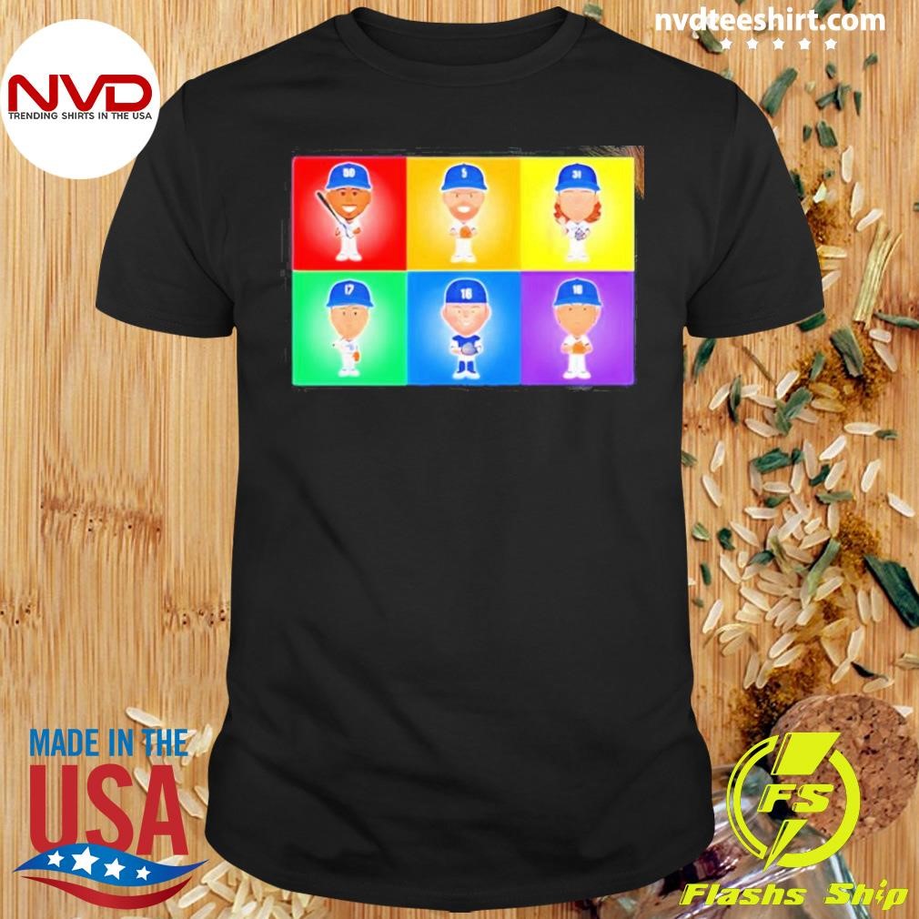 Los Angeles Baseball Rainbow Pride Mlbpa Shirt