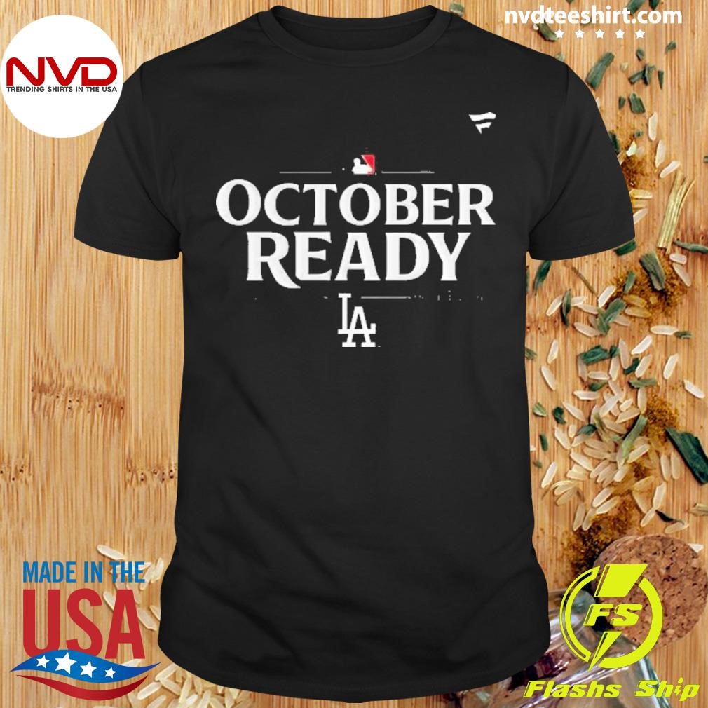 Los Angeles Dodgers Fanatics Youth 2024 Mlb Postseason Locker Room 2024 Shirt