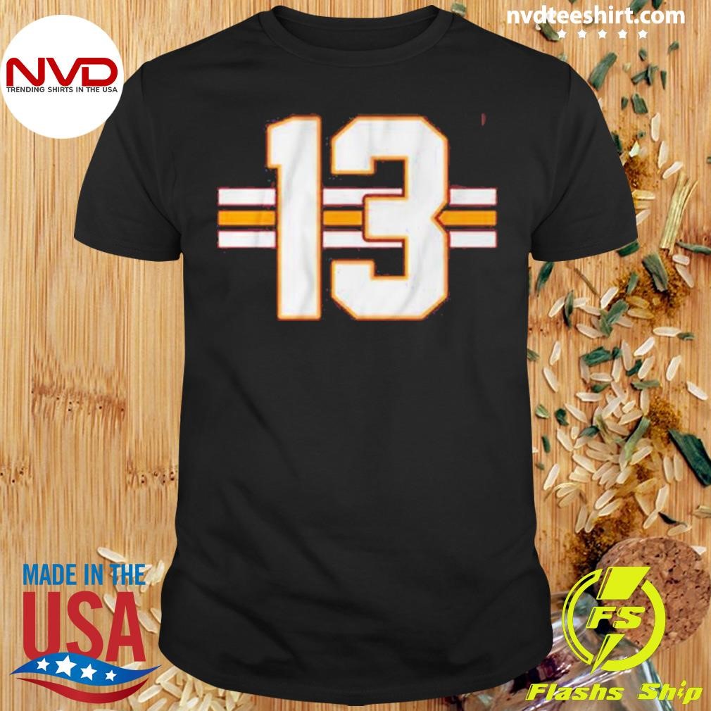 Lucky 13 Football Stripe Shirt