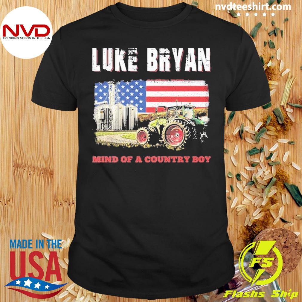 Luke Bryan Mind Of A Country Boy Tour Farm 2024 Shirt