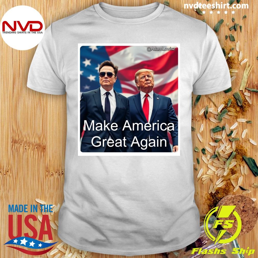 Make America Great Again Trump and Elon Musk Shirt