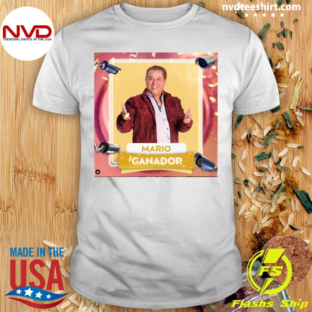 Mario Bezares gana La Casa de los Famosos Shirt