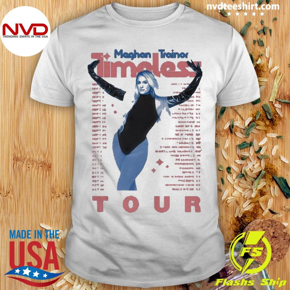 Meghan Trainor Timeless Tour 2024 Concert Vintage Shirt