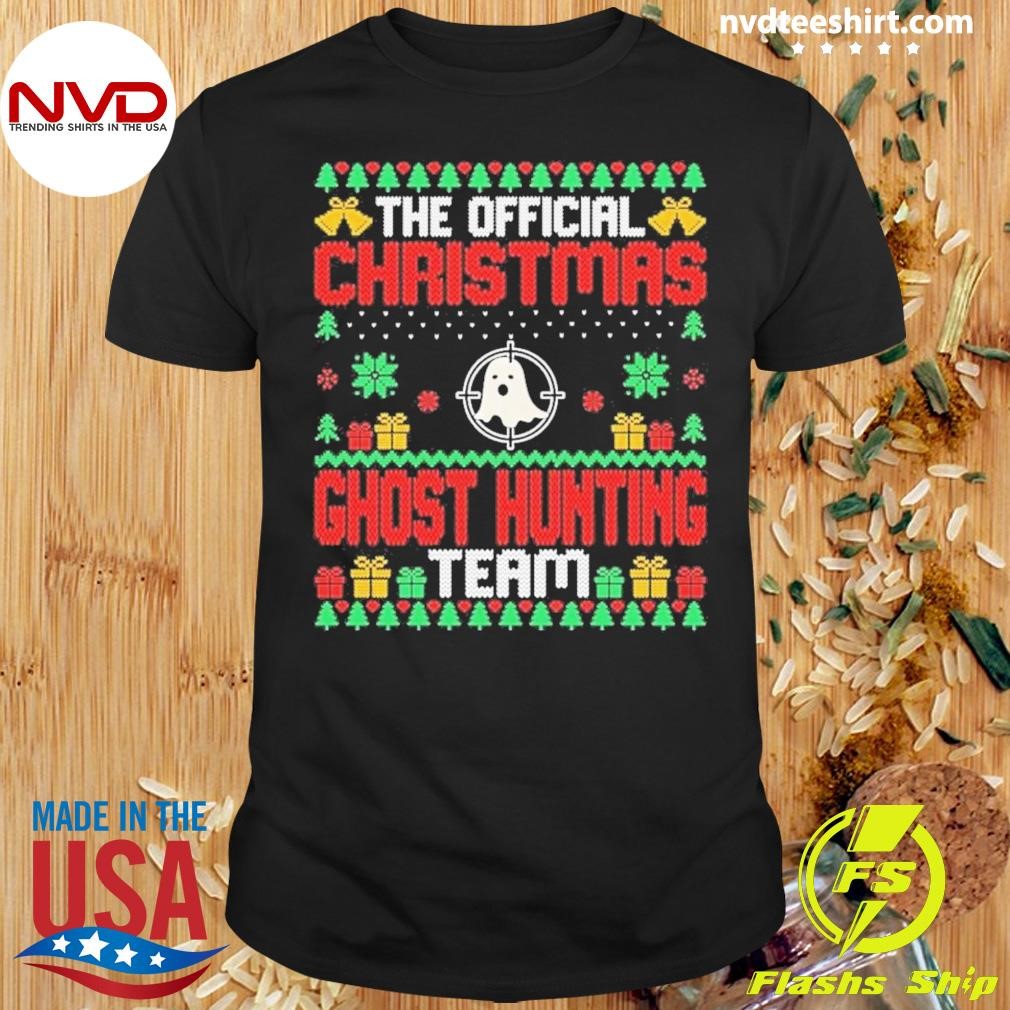 Merry Fishmas Christmas Fish Fisherman Ugly Ghost Hunting 2024 Shirt