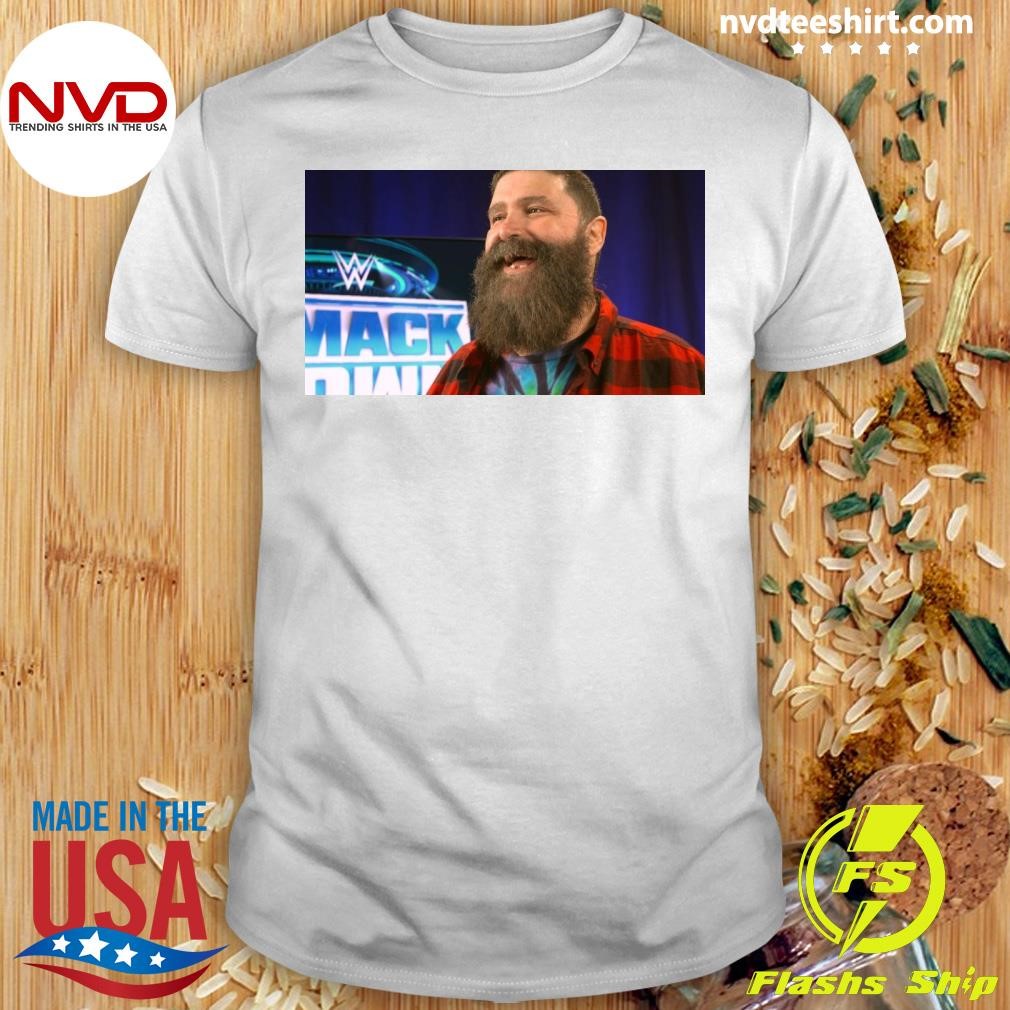 Mick Foley Signs WWE Legends Deal Shirt