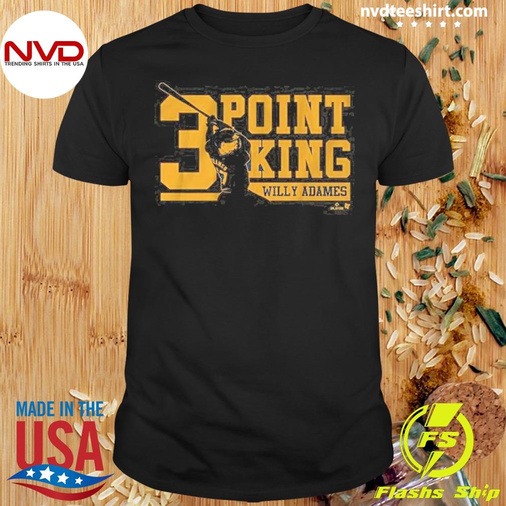 Milwaukee Willy Adames 3-Point King Shirt