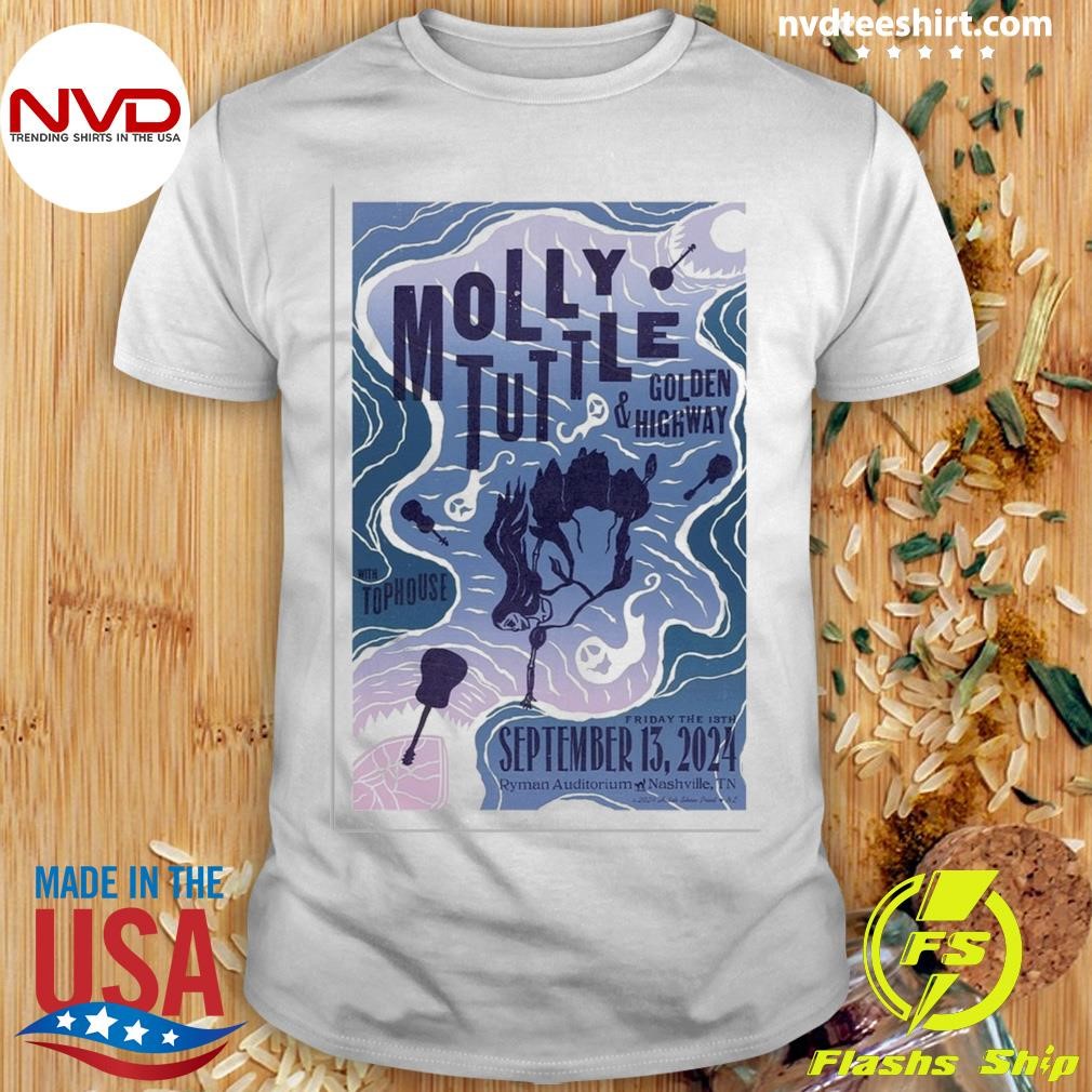 Molly Tuttle September 13, 2024 Ryman Auditorium, Nashville, TN Shirt