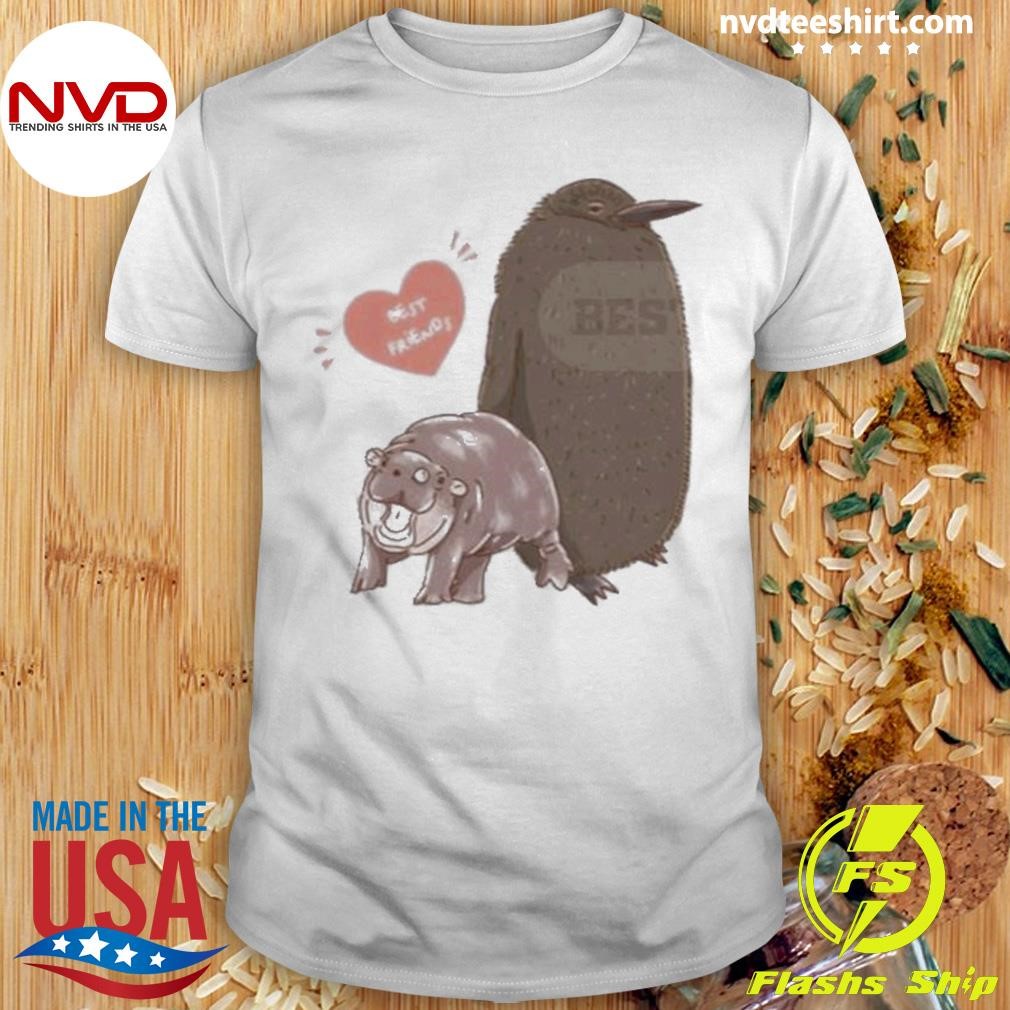 Moo Deng Vs Pesto Best Friends 2024 Shirt