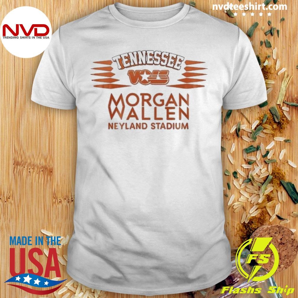 Morgan Wallen x Tennessee Volunteers Neyland Stadium 2024 Shirt