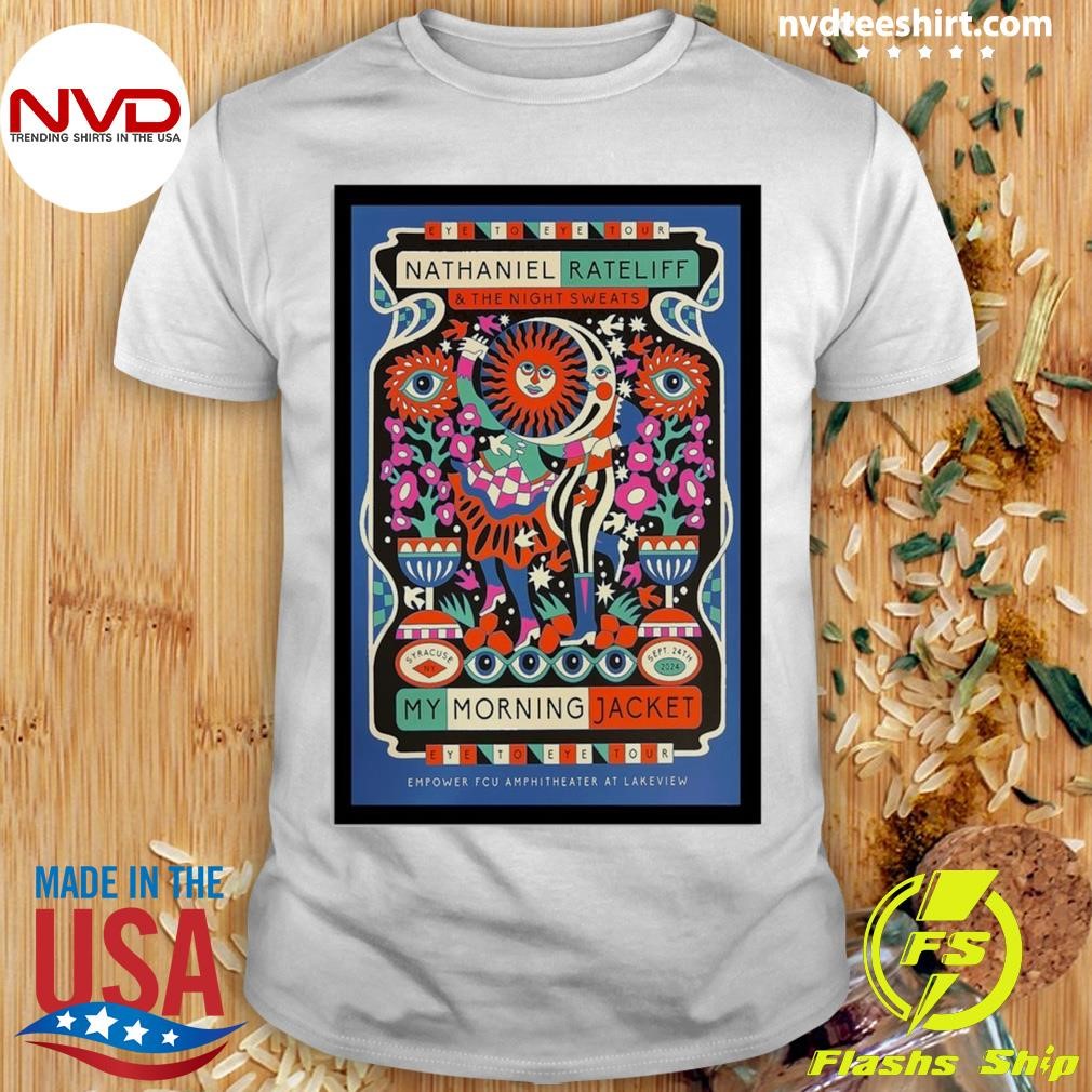 My Morning Jacket At Empower FCU Amphitheater At Lakeview In Syracuse, NY On September 24 2024 Shirt