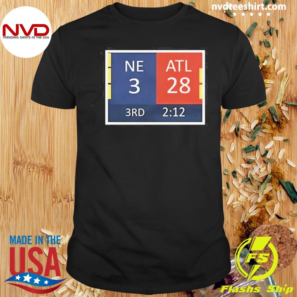 Ne 3 Atl 28 To Ne 34 Atl 28 Final Shirt