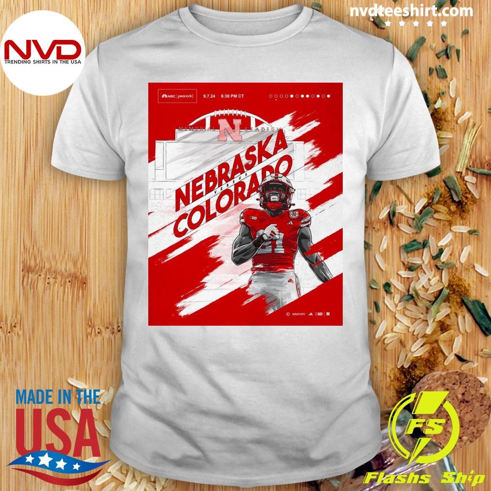 Nebraska Colorado Football Shirt