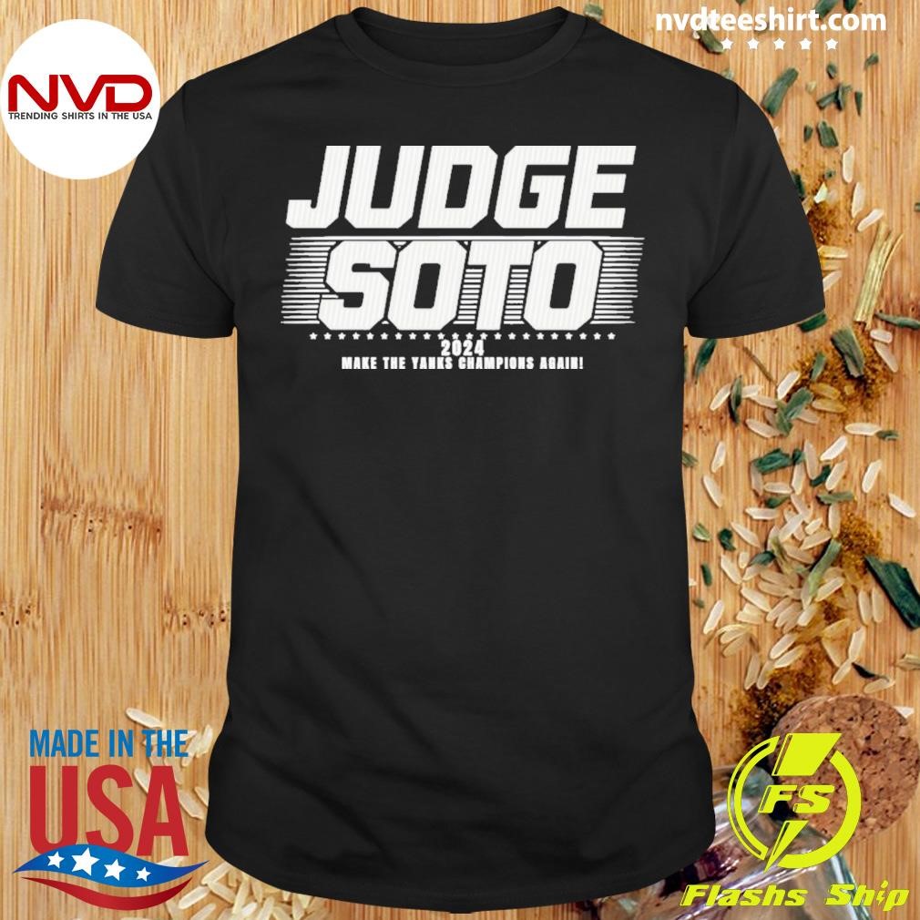 New York Yankees Baseball Judge Soto Shirt