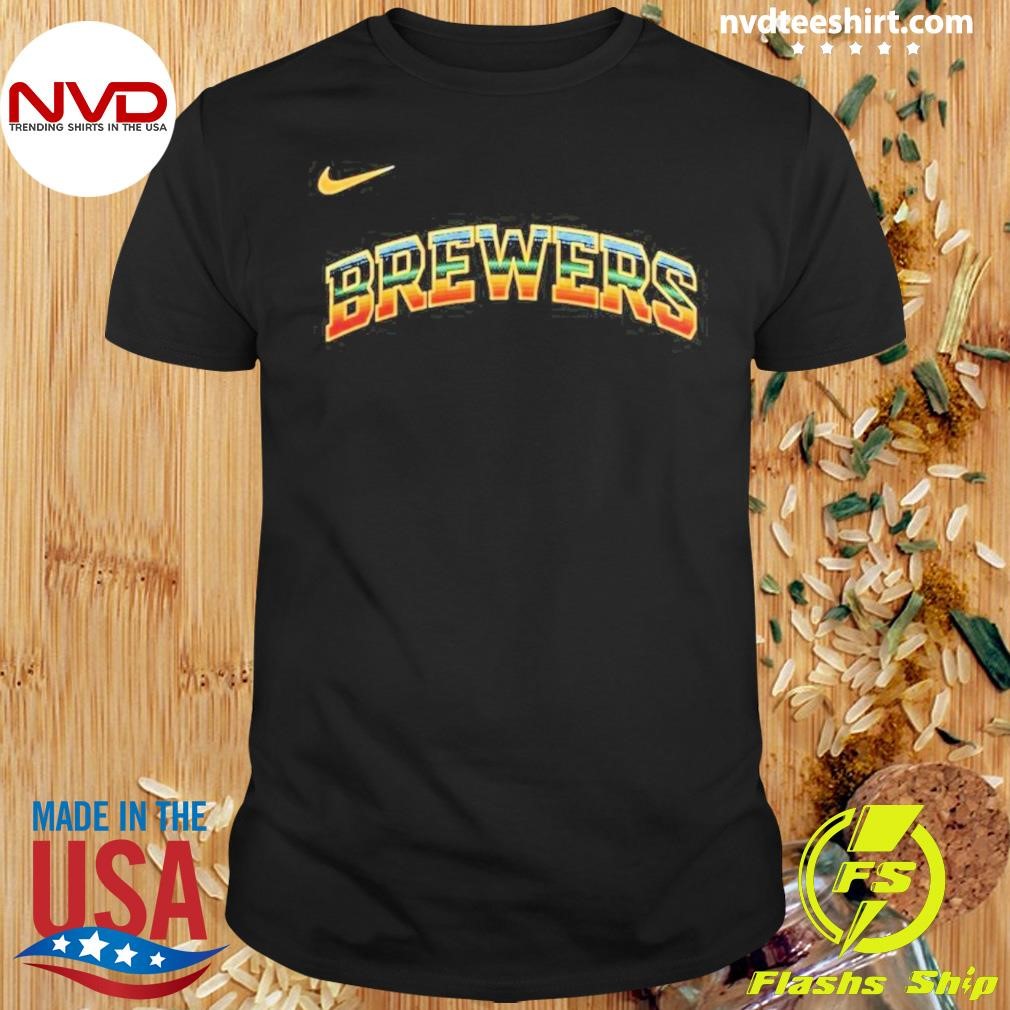 Nike Milwaukee Brewers Hispanic Heritage Month 2024 Shirt