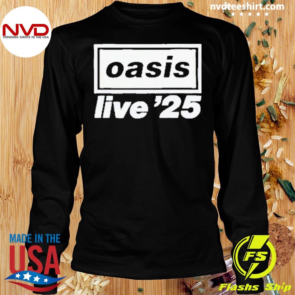 Oasis Live 25 Tour Shirt - NVDTeeshirt
