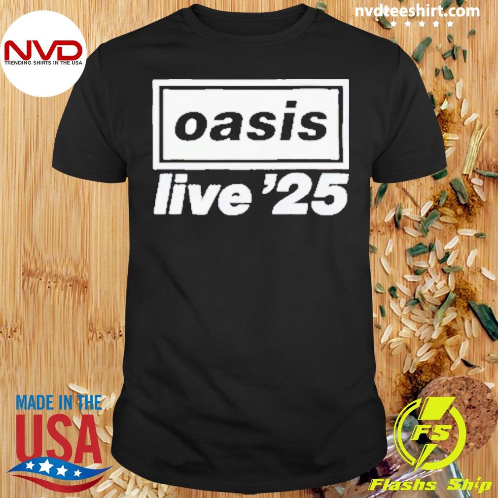 Oasis Live 25 Tour Shirt