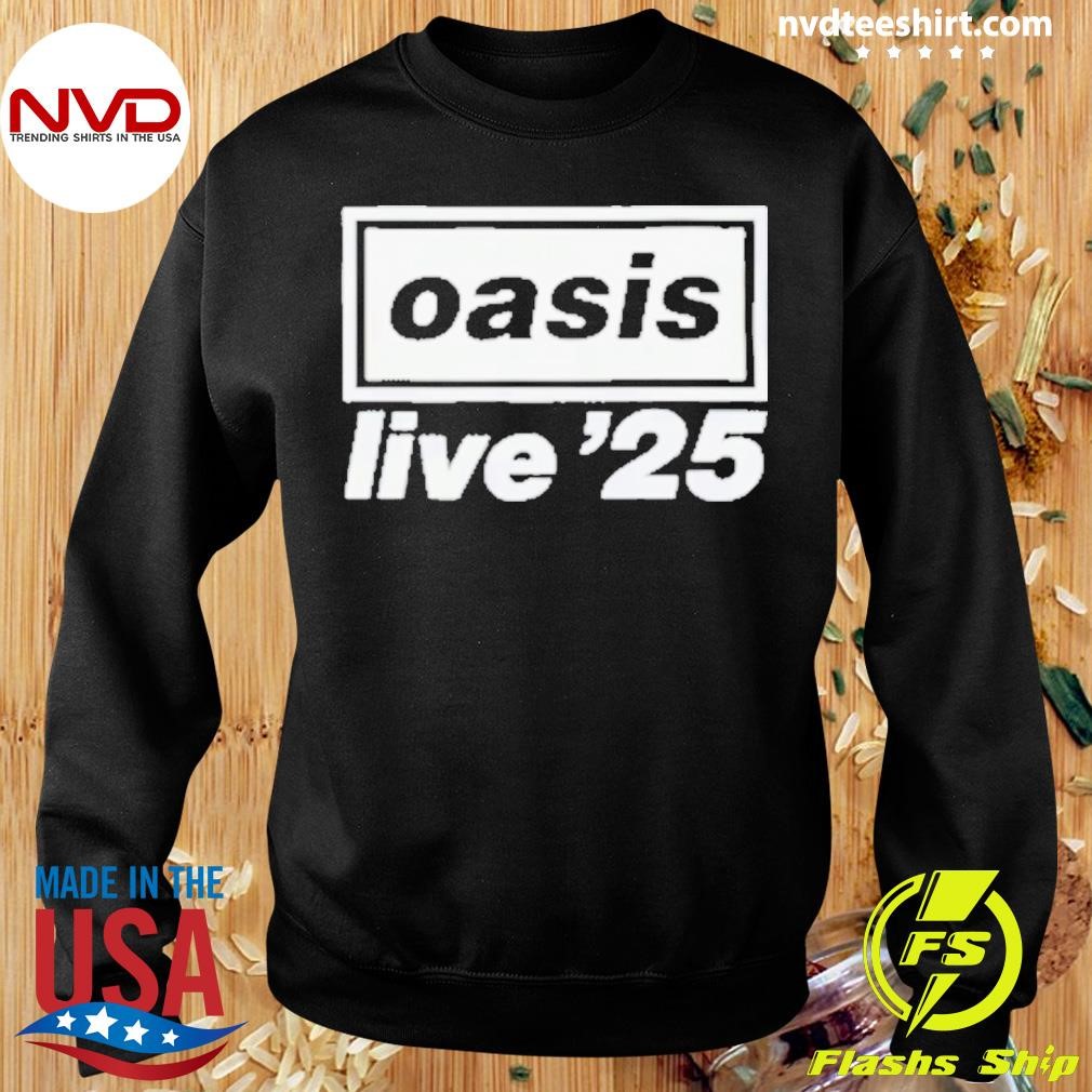 Oasis Live 25 Tour Shirt - NVDTeeshirt