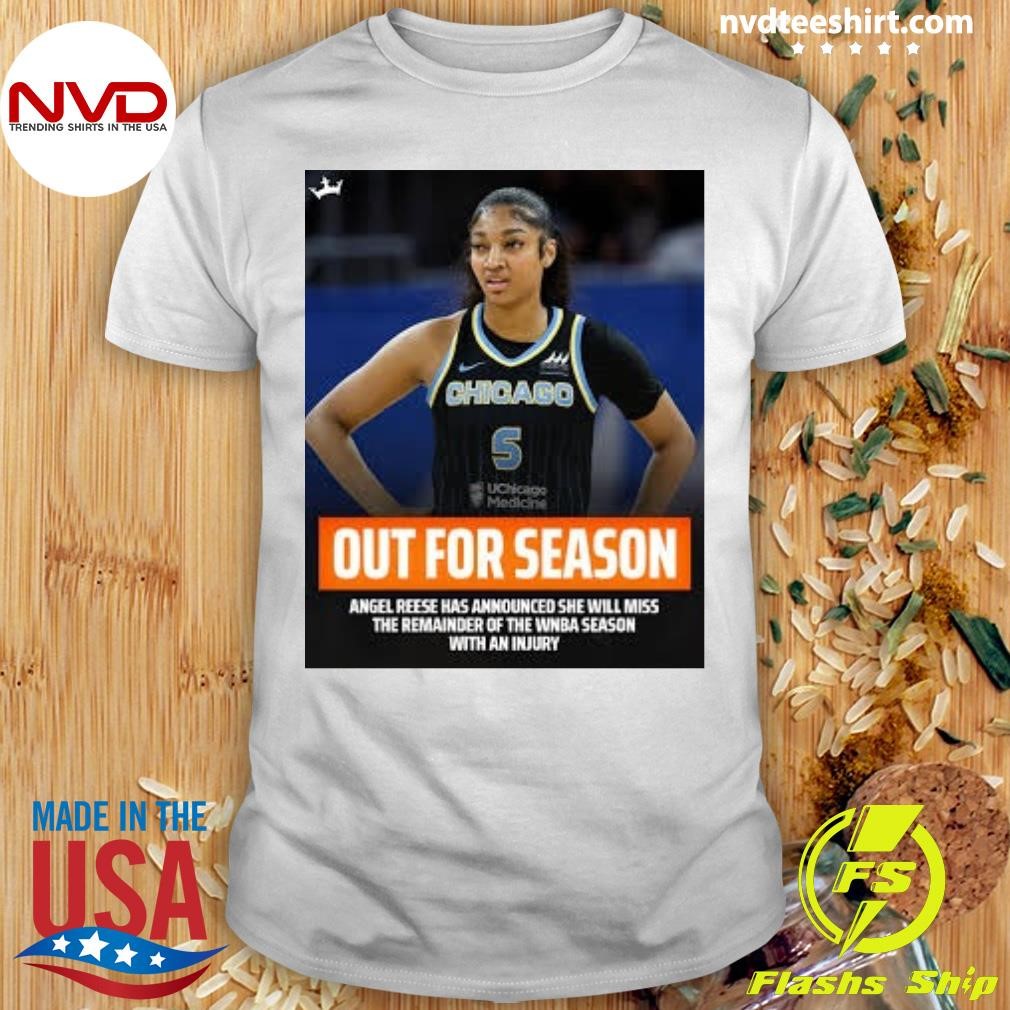 Out For Season Angel Reese Has Announced She Will Miss The Remainder Of The WNBA Season With An Injury Shirt