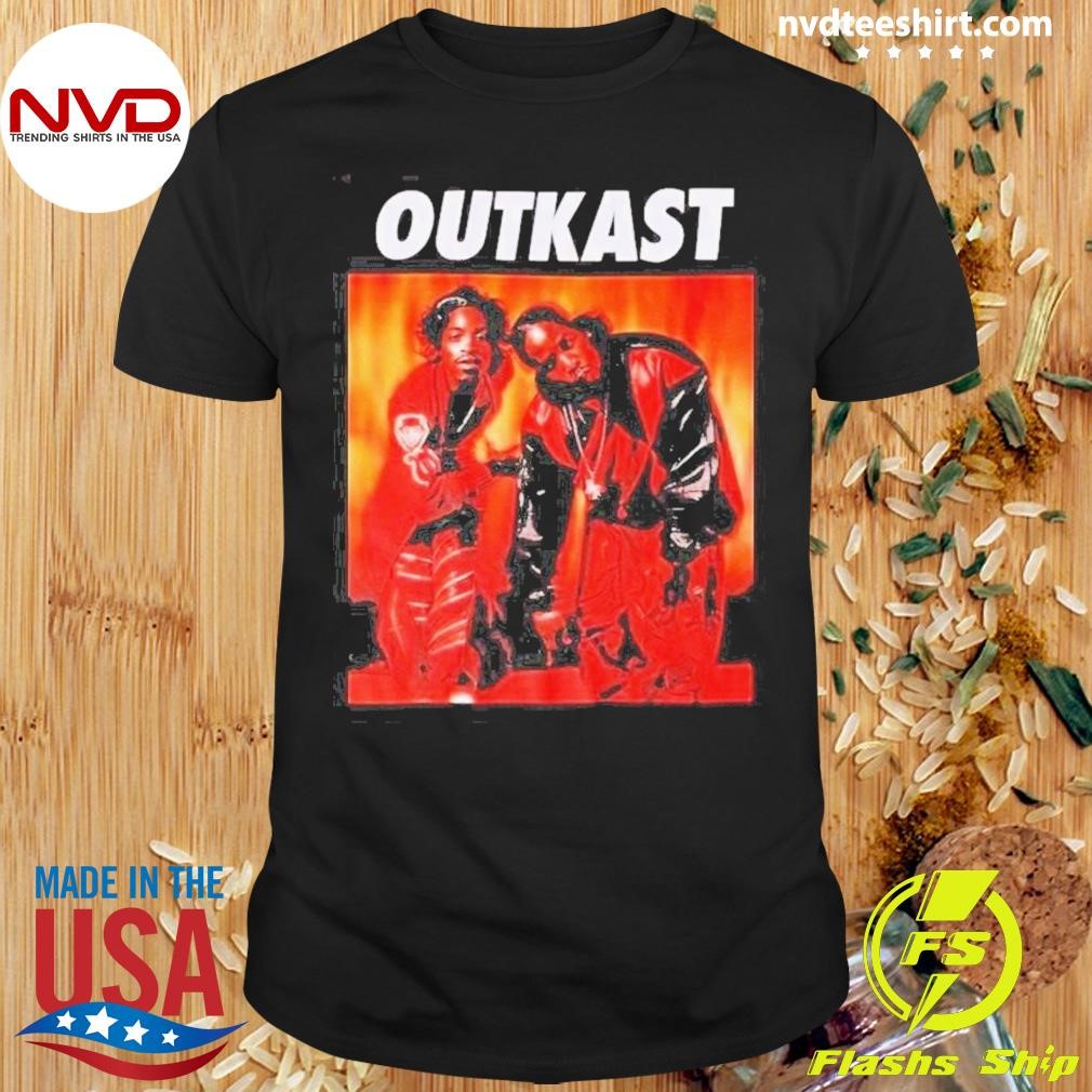 Outcast Duo Flames Shirt