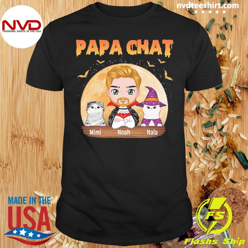 Papa Chat Version Halloween Shirt