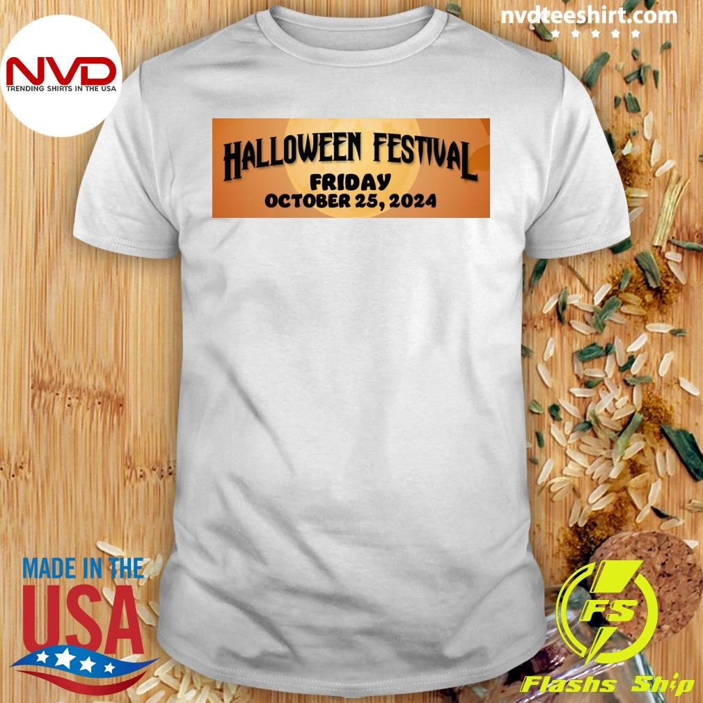 Parkland Halloween Festival to be Held October 25 2024 Shirt