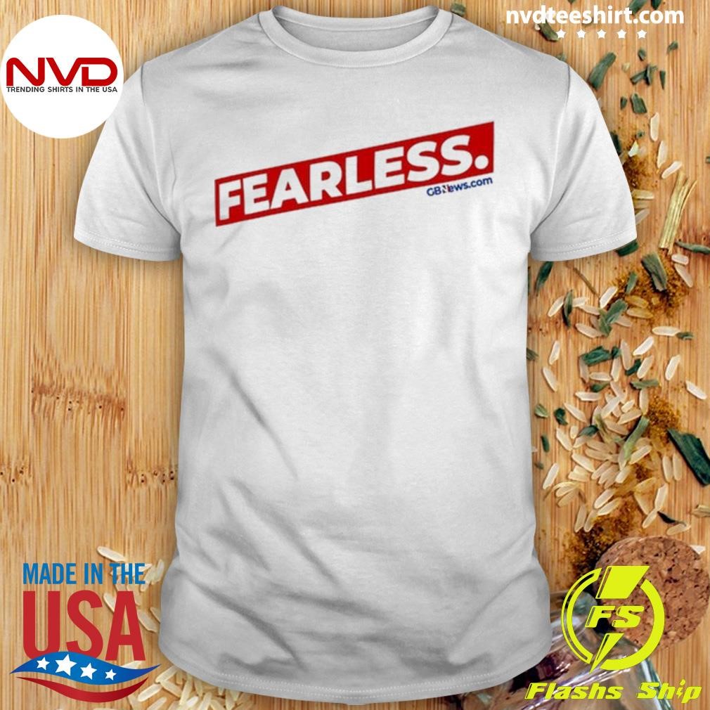 Paula London Wearing Fearless Gbnews Shirt