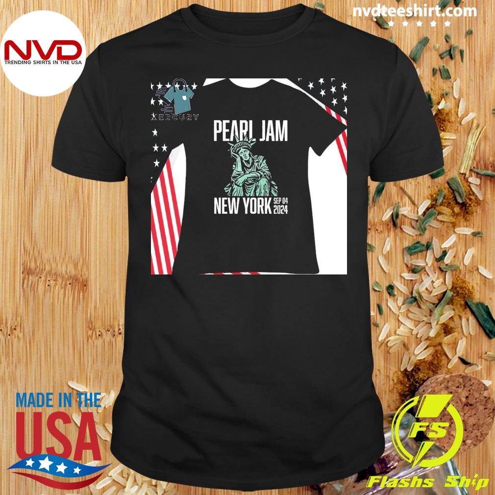 Pearl Jam Tour New York September 04, 2024 Shirt