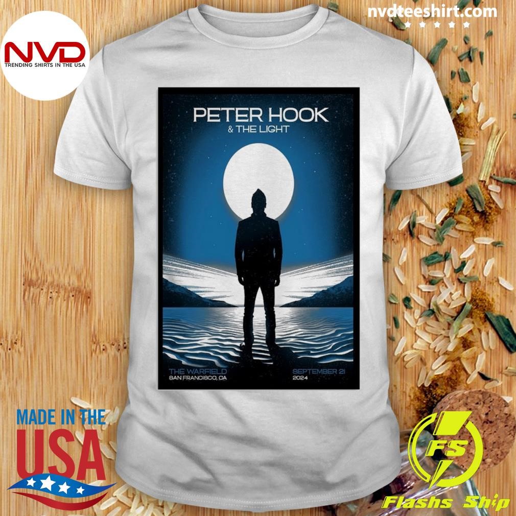 Peter Hook & The Light San Francisco 9 21 24 The Warfield Shirt