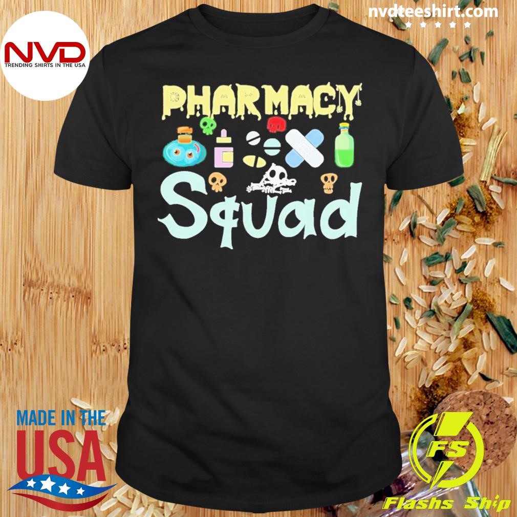 Pharmacist Pharmacy Squad Halloween Shirt