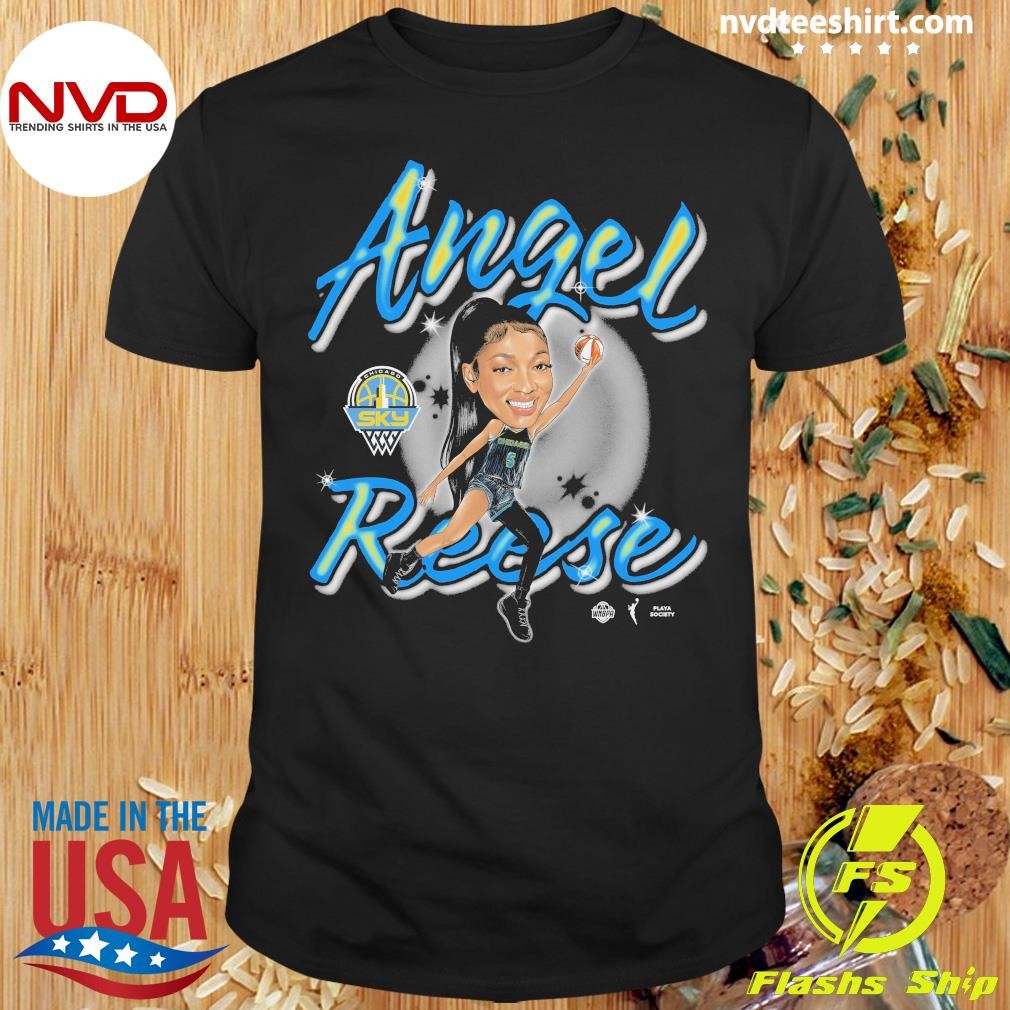 Playa Society Angel Reese Shirt