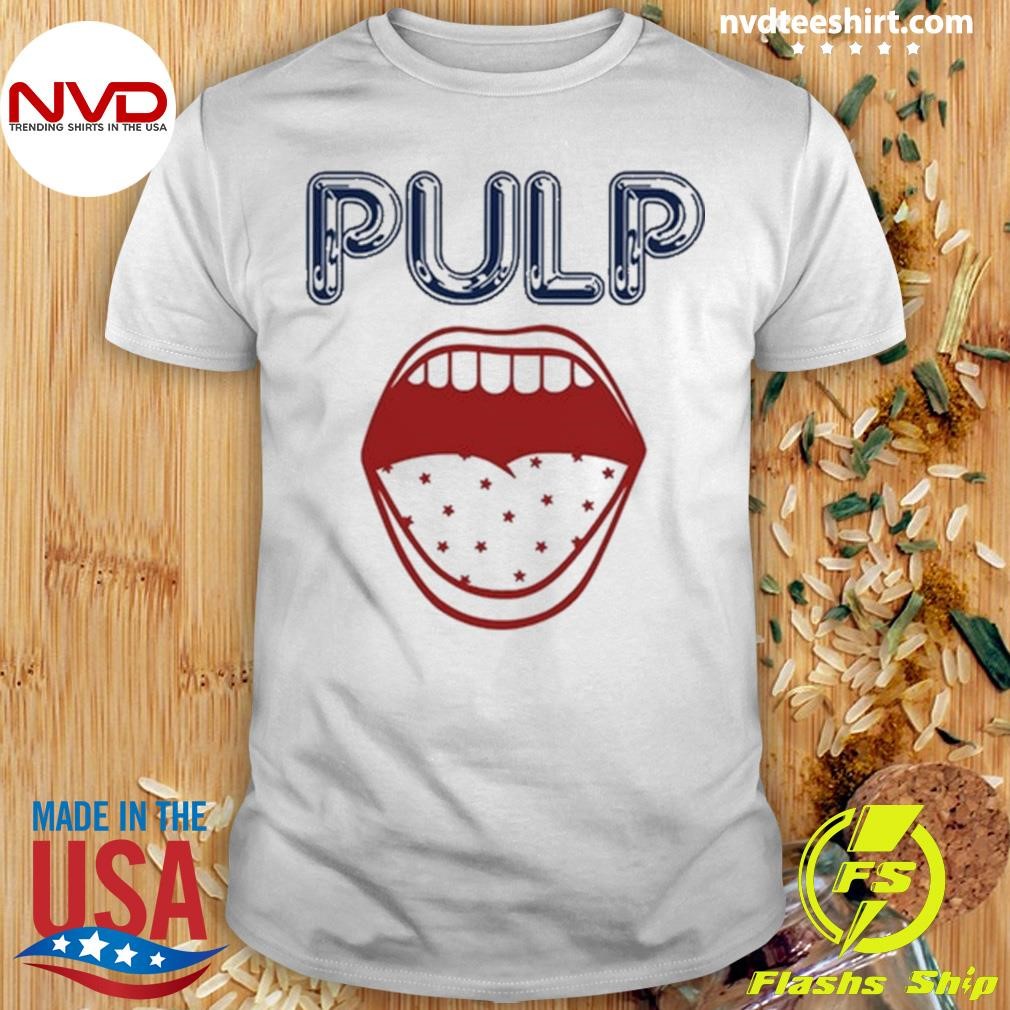 Pulp Us Tour Big Mouth Shirt