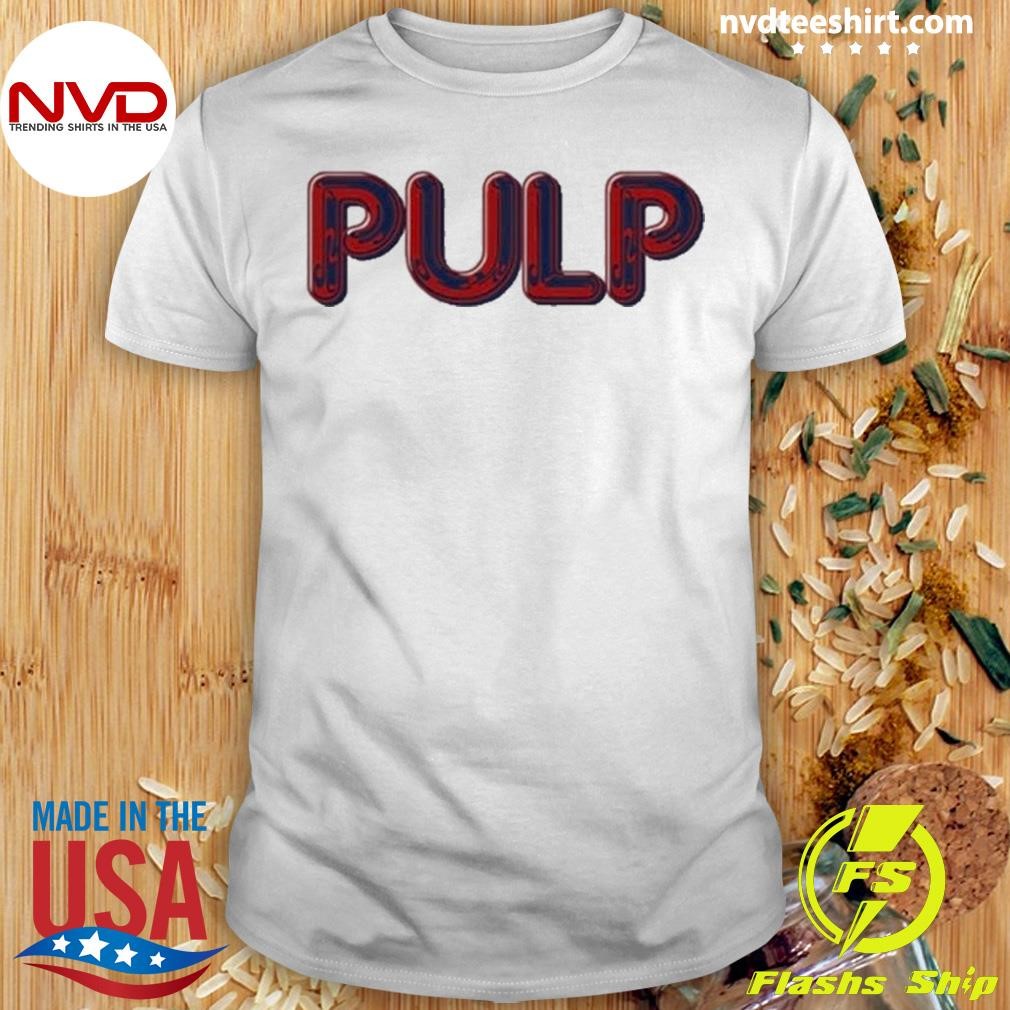 Pulp Us Tour Encore Ecru Shirt