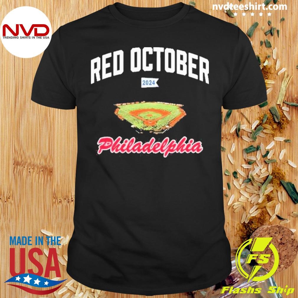 Red October 2024 Philadelphia Shirt