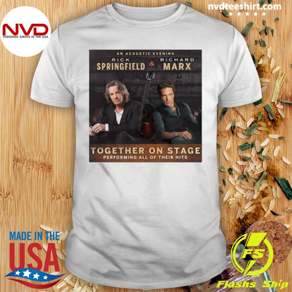 Rick Springfield Richard Marx 2024 Shirt