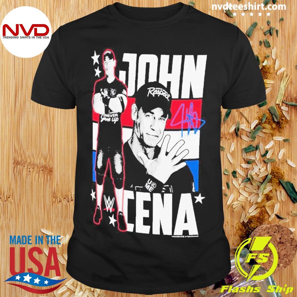 Ripple Junction John Cena Stars and Stripes Modern Cena Pose 2024 Shirt