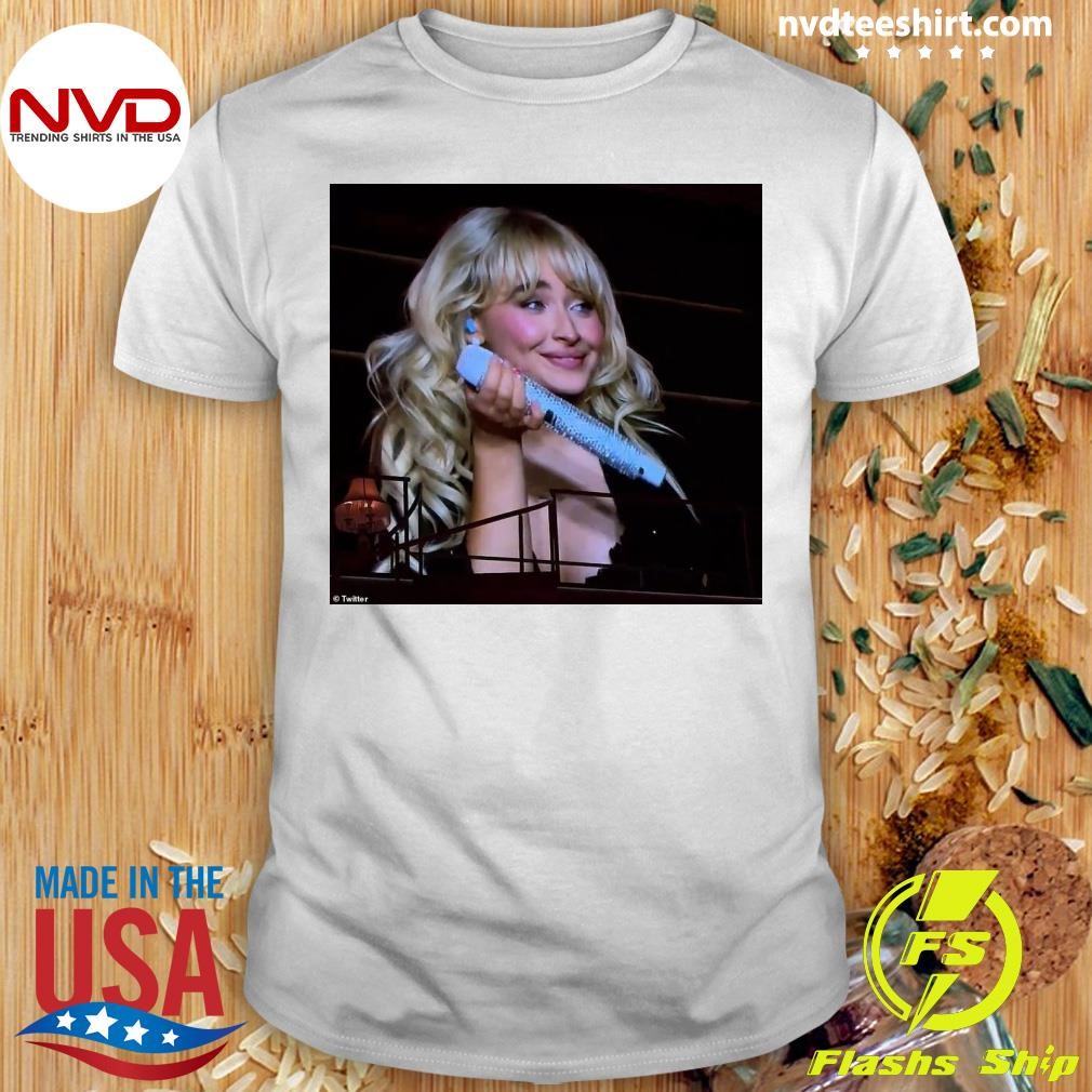 Sabrina Carpenter Eric Adams Shirt