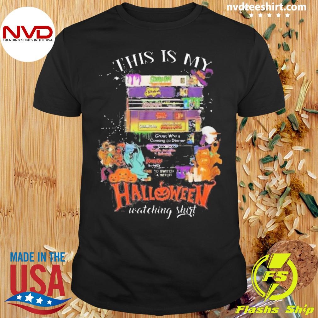 Scooby-Doo This Is My Halloween Watching Shirt