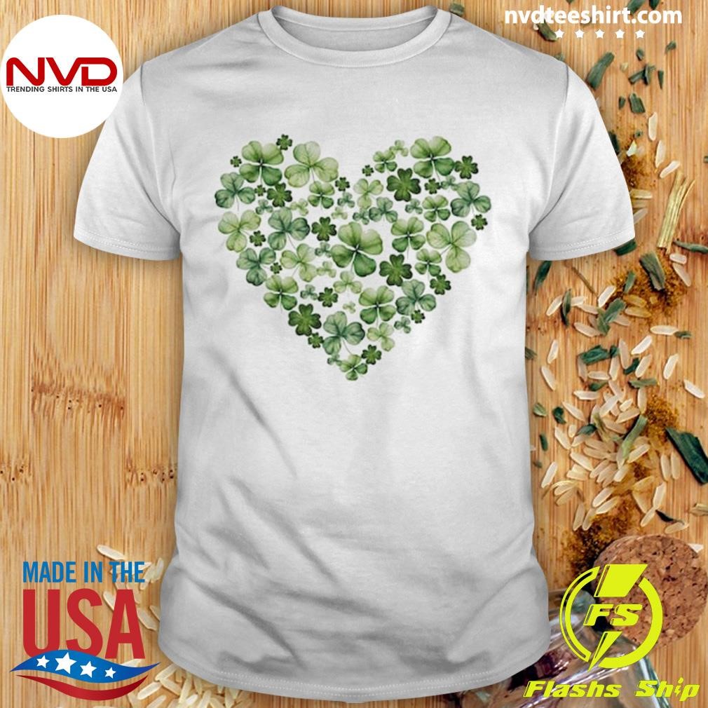 Shamrock Heart St. Patrick’s Day Shirt