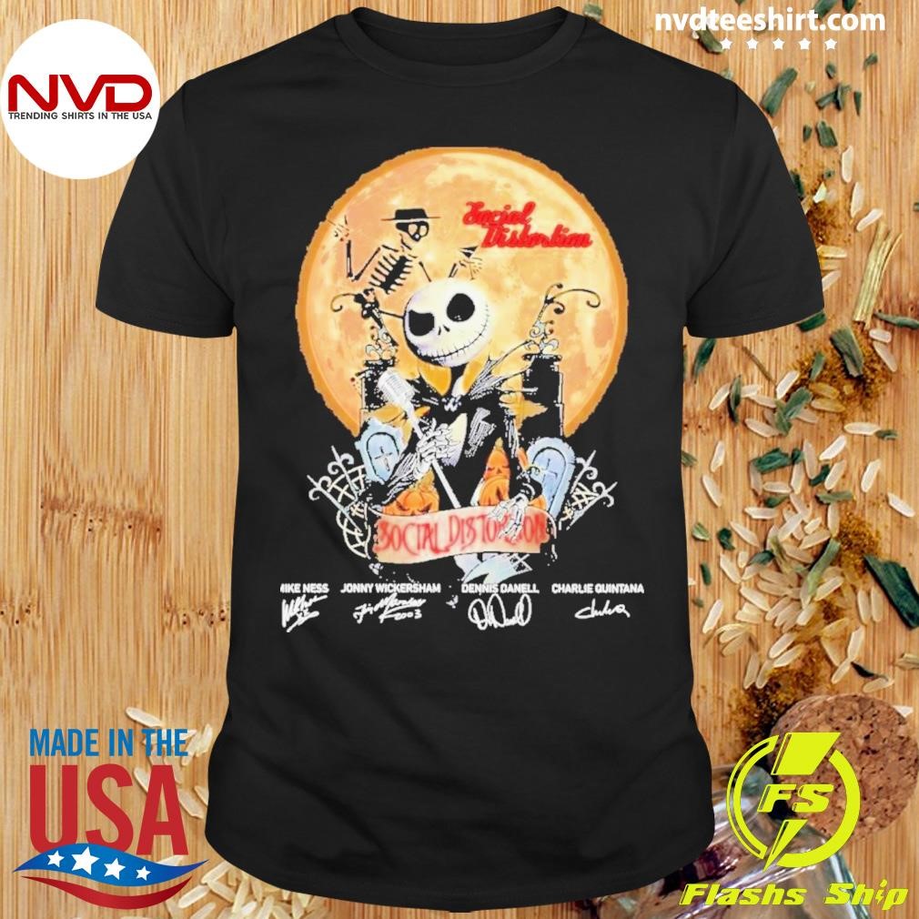 Social Distortion Rock Band Halloween Shirt