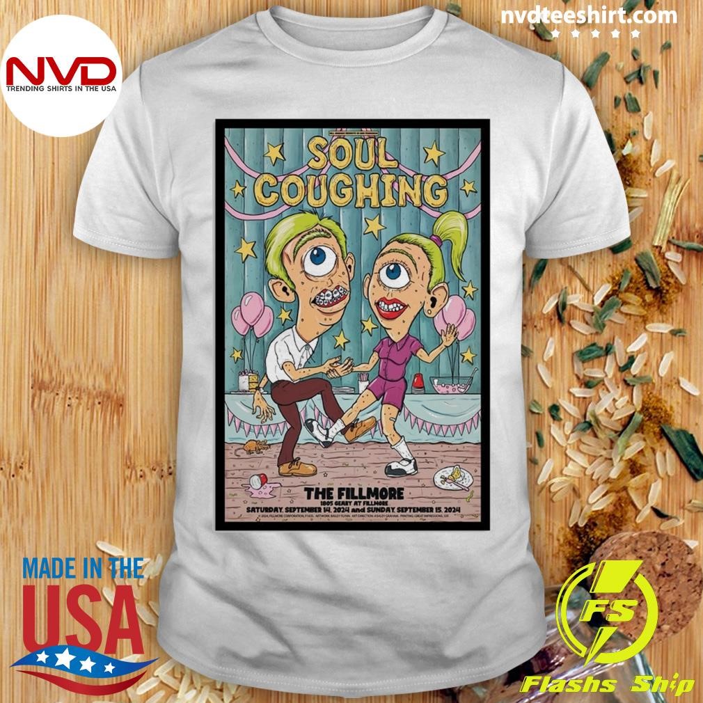 Soul Coughing Sep 14-15 2024 The Fillmore In San Francisco CA Shirt