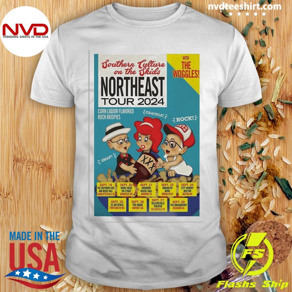 Southern Culture On The Skids Northeast Tour 2024 Shirt